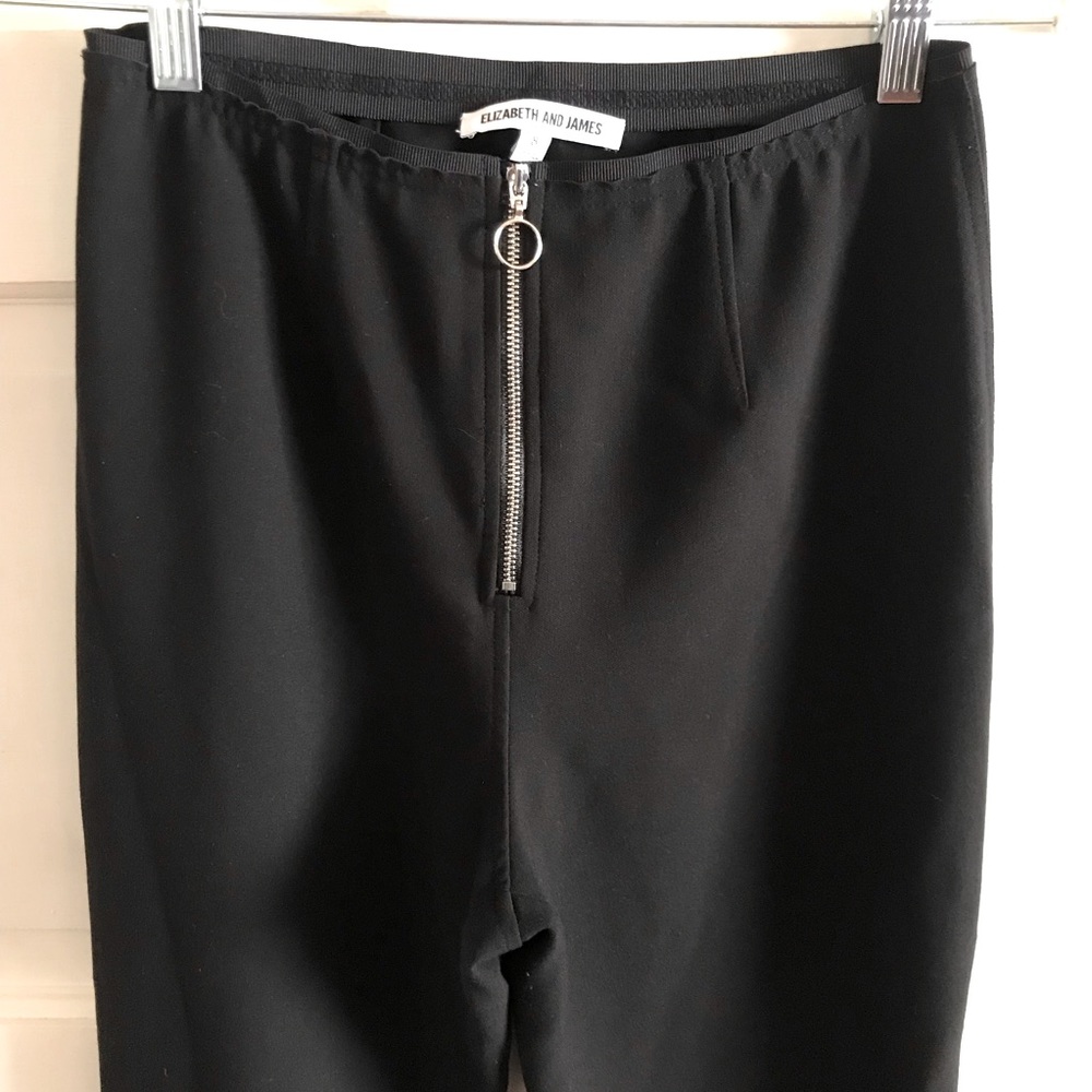 Elizabeth and James high waisted black pants
